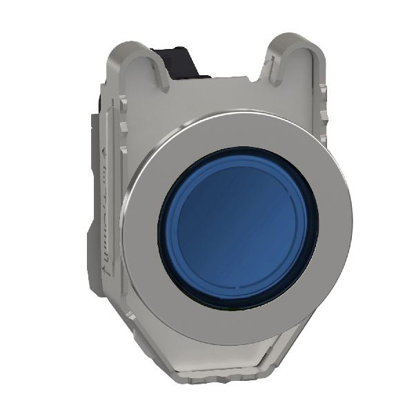 Harmony XB4 - voyant LUMIN DEL - Ø22 - flush - bleu - 120V - vis étrier