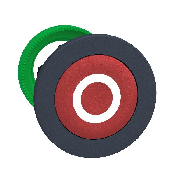 tête BP flush marqué rouge