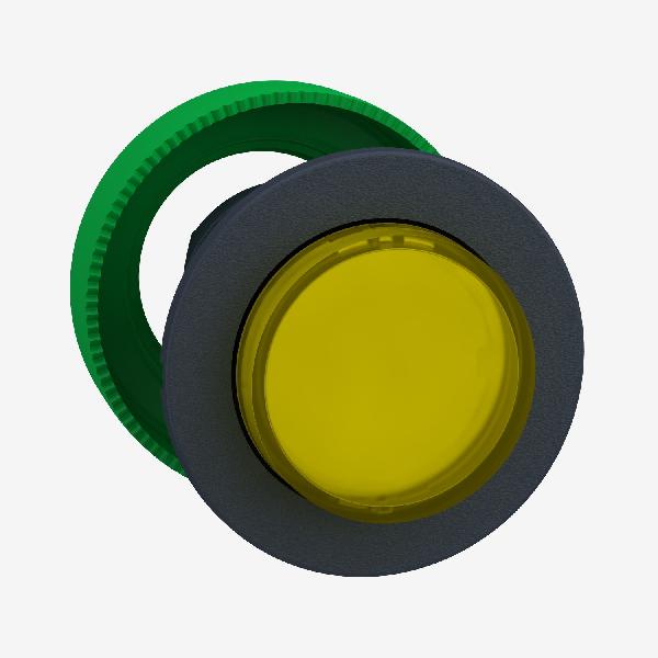 tête BP pouss lum flush jaune