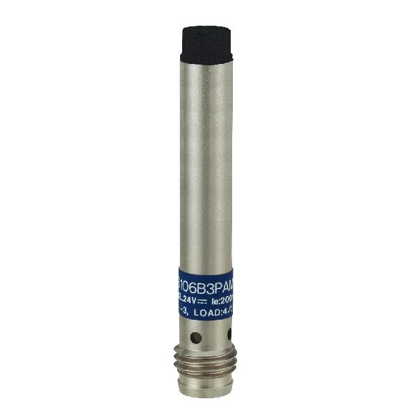 détecteur inductif XS2 cylindrique diam 6,5 mm Sn 2,5 mm connecteur M8