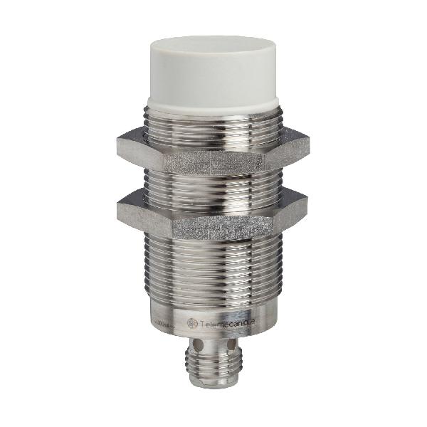 DETECTEUR INDUCTIF CYLINDRIQ M30 12 24V DC NPN NO 3FILS NON NOYABLE CONNECT M12