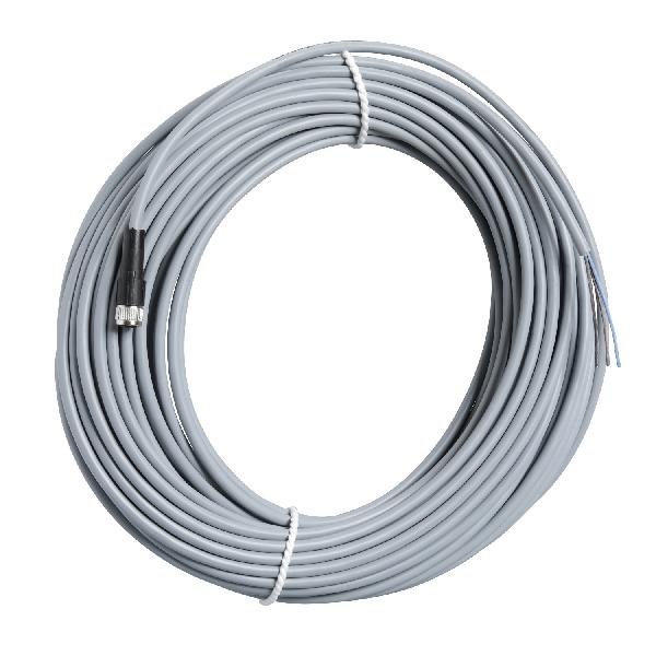 PRE WIRED CONNECT PVC M8 FEMALE STRAIGHT 3P