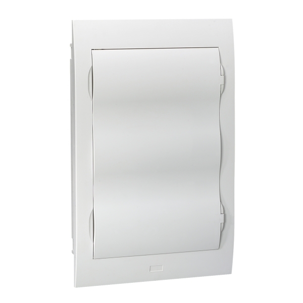 Mini Pragma flush enclosure - IP 40 - 3 x 12 modules - opaque door