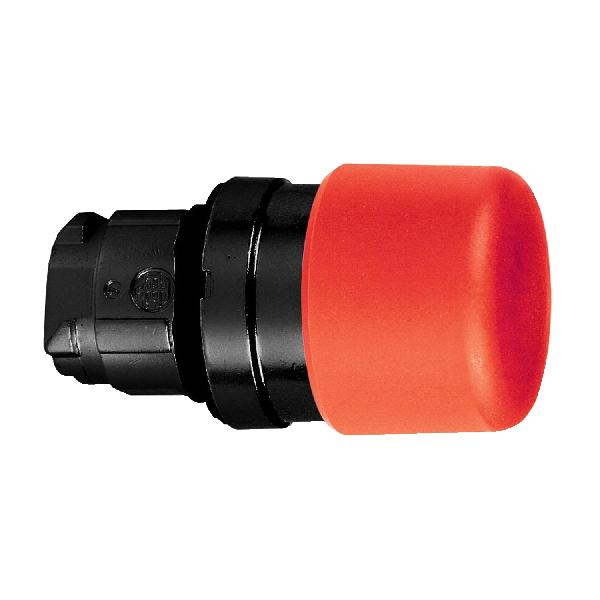 tête bouton poussoir diam 30 mm diam 22 rouge