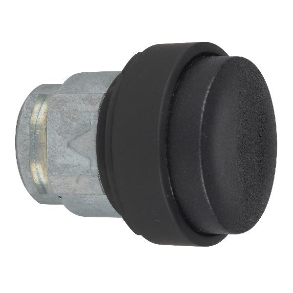 tête bouton poussoir diam 22 noir