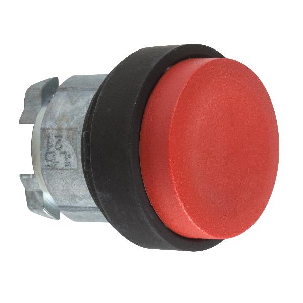 tête bouton poussoir diam 22 rouge