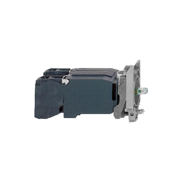 corps pour bouton LUMIN - Ø 22 - bleu DEL BA 9s 1O+1F