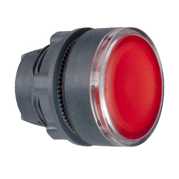 tête bouton poussoir LUMIN diam 22 pour étiquette rouge