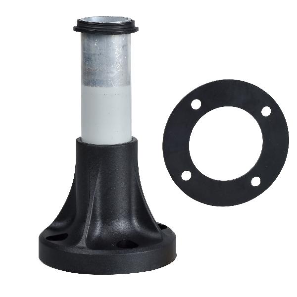 TUBE ALU 100MM PIED PLAST