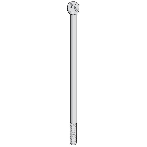 accessoire XVD vis d assemblage 1 élément avec tube à décharge