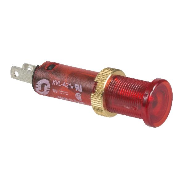 VOYANT ROND ROUGE 48VDC DIAM 8 IP 40