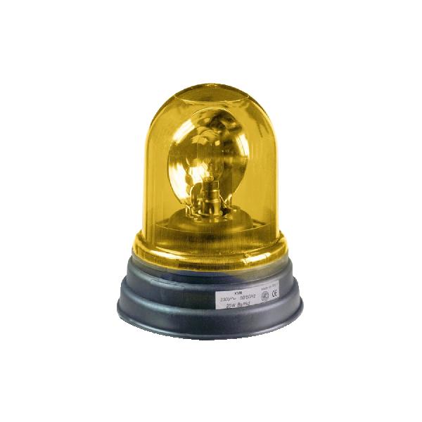 feu à miroir rotatif jaune 70 W 24 V CA CC