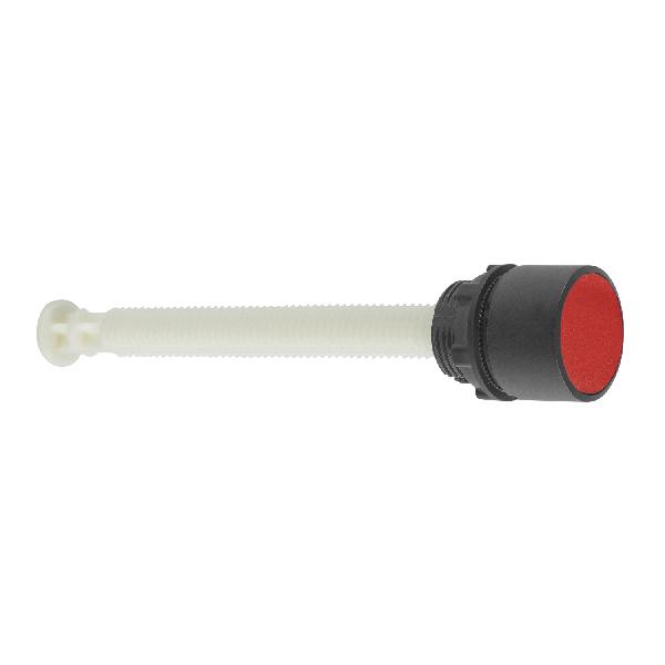 red flush reset pushbutton Ø22 unmarked for 17...120 mm actuation distance