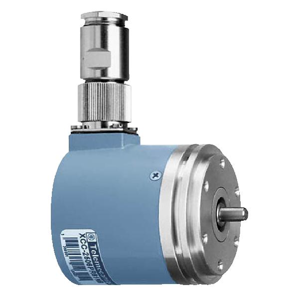 codeur absolu monotour 58 mm axe plein 6 mm 8192 points type SB