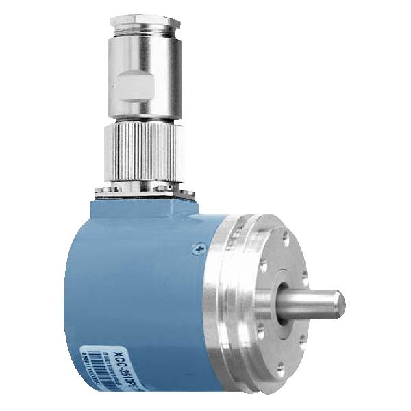 codeur absolu monotour 58 mm axe plein 10 mm 1024 points type KG