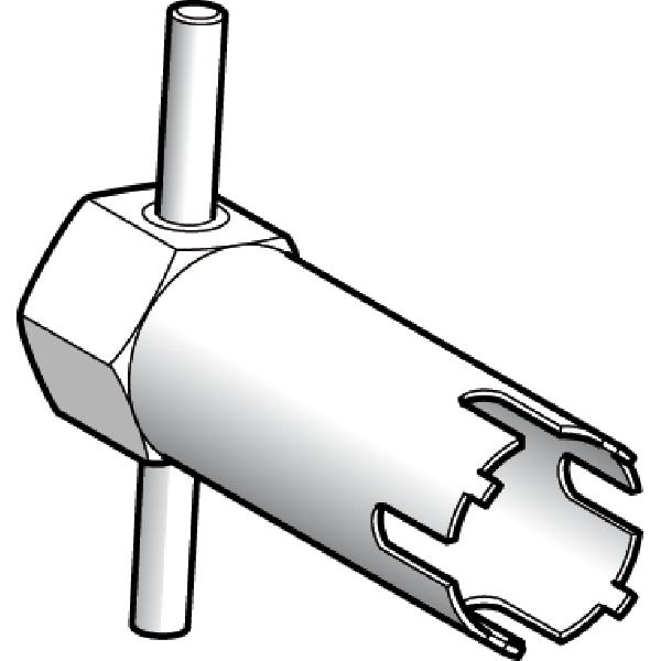 CLEF DE MONTAGE POUR CONN ECTEURS M23