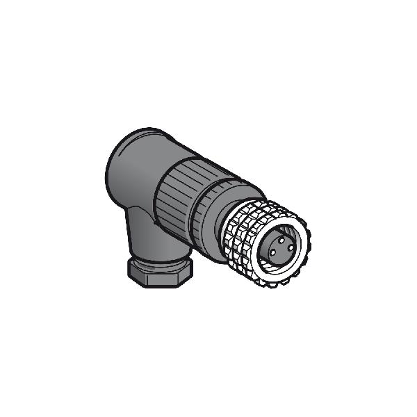 CONNECTEUR M8 FEM COUDE3B