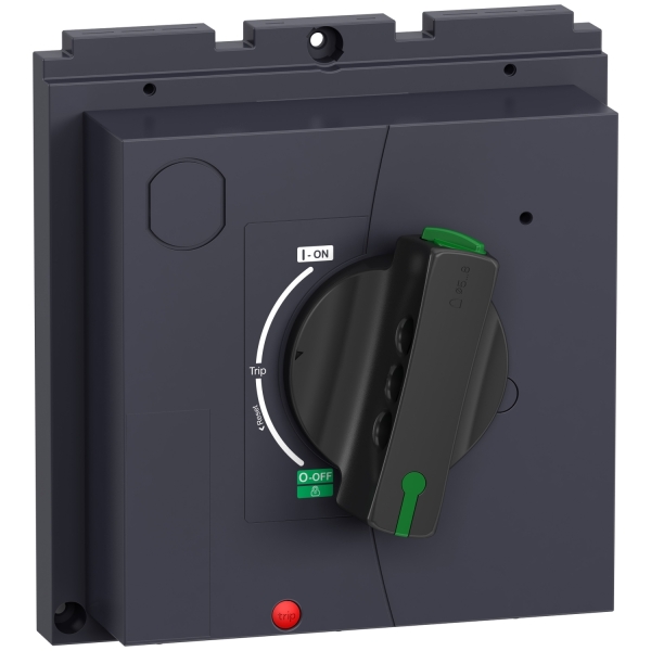 Commande rotative frontal noir