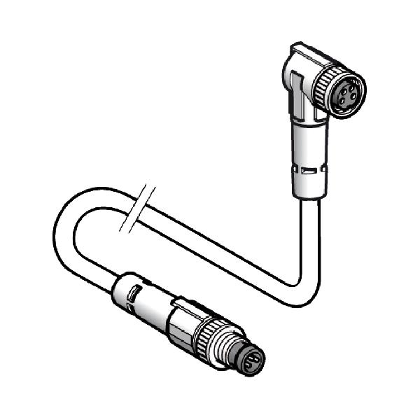 RALLONGE PUR-M8 M8-4C-2M