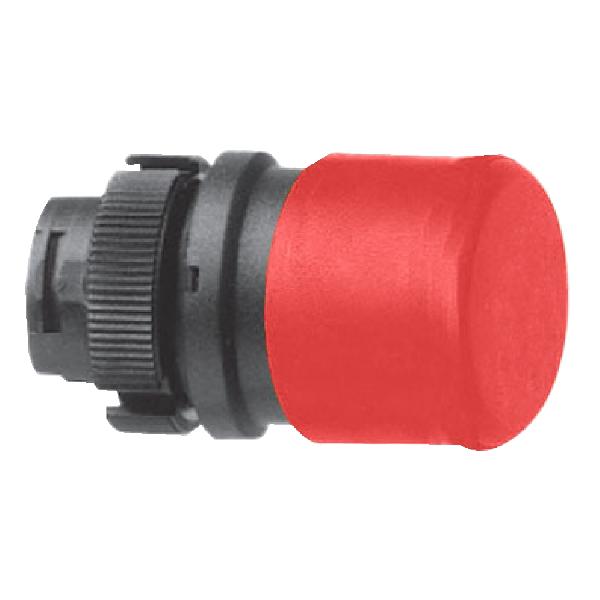 tête bouton poussoir diam 30 mm diam 22 rouge