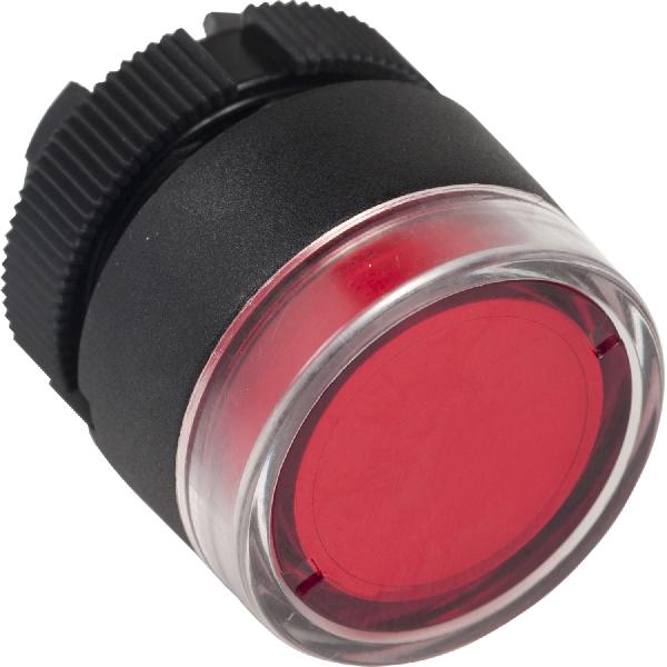 tête bouton poussoir LUMIN diam 22 rouge