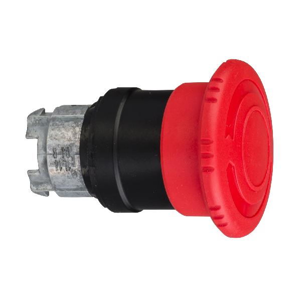 Harmony tête de coupure d’urgence Ø 40 - tourner pour déverrouiller - Ø22- rouge