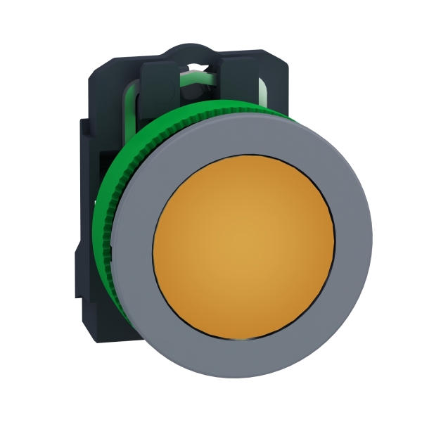 voyant DEL flush orange 120V