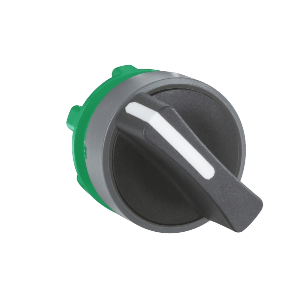 tête bouton à molette noir