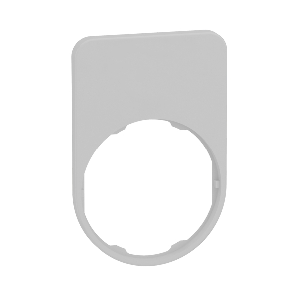 LGNDPLATE 30X50 2ROW-BLNK