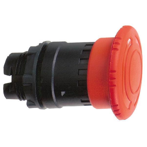 Harmony tête de coupure d’urgence Ø 40 tourner pour déverrouiller Ø22 rouge