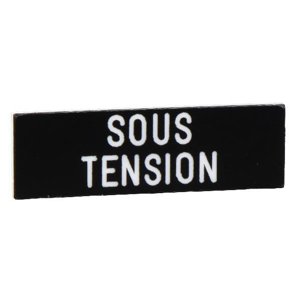 ETIQU SOUS TENSION
