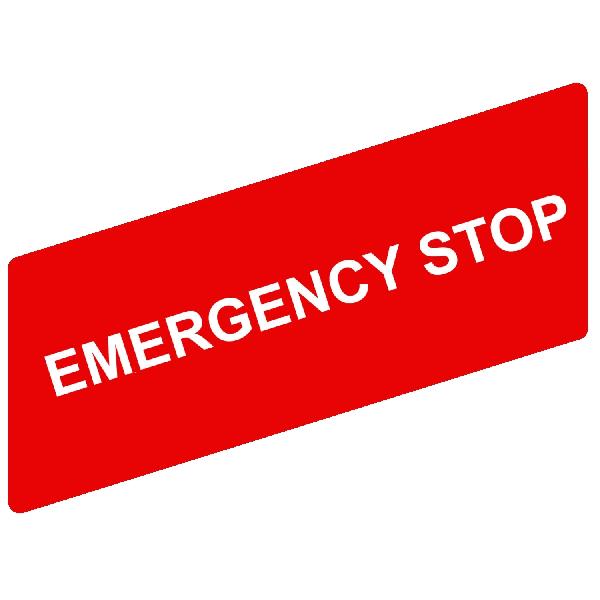 ETIQU EMERGENCY STOP