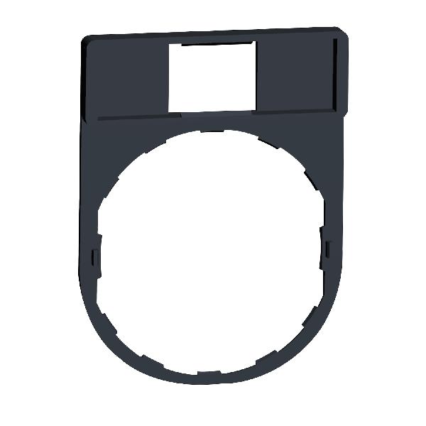 Porte étiquette 30 x 40 mm standard sans étiquette