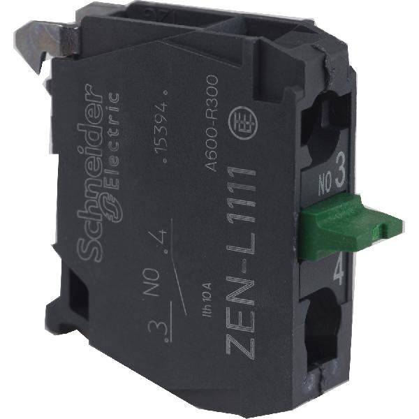 Bloc contact à vis étriers pour boutons de boite XAL - 1F