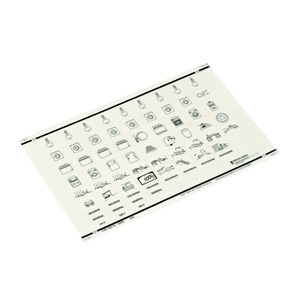 SET DE 10 PLAQUES SYMBOLES