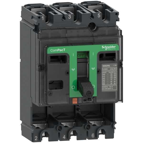 SOCLE NSX250F 3P 250A SANS DECL