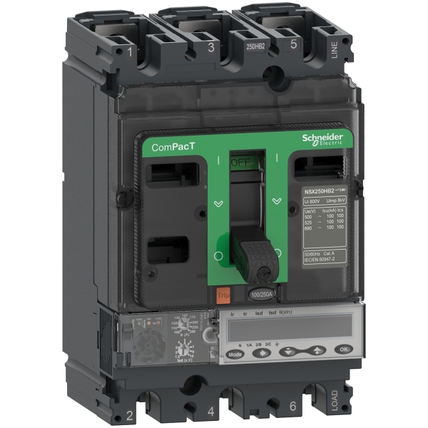 Dsj MIC 5.2E 100A 3P3D NSX250HB1