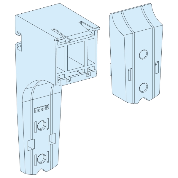 Supports adapt.goulotte horiz.