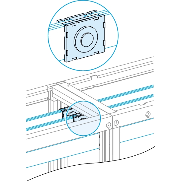 Eclisse JdB horizontal 50/60mm