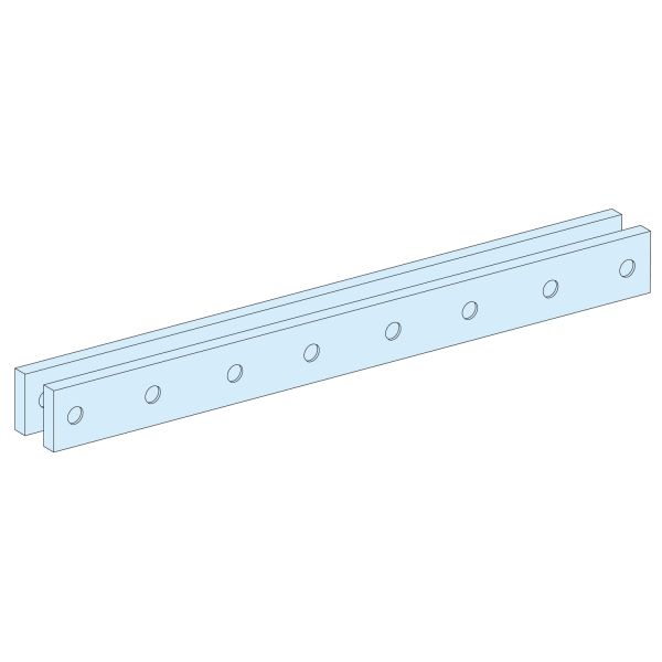Bridage barres à plat L650