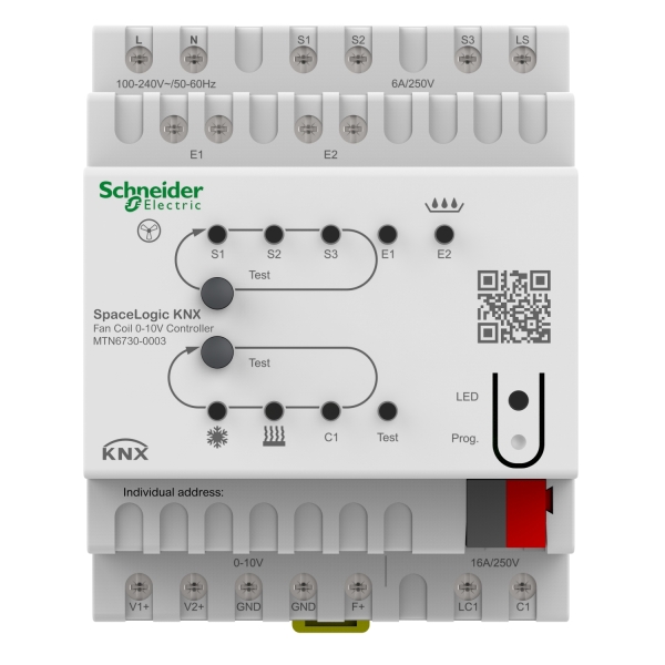 SpaceLogic KNX Ventiloc 0-10v