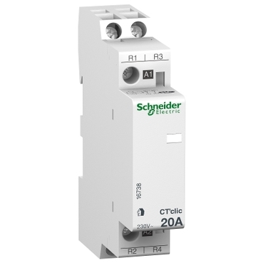 CONT INST 25A 2NO 230-240VCA