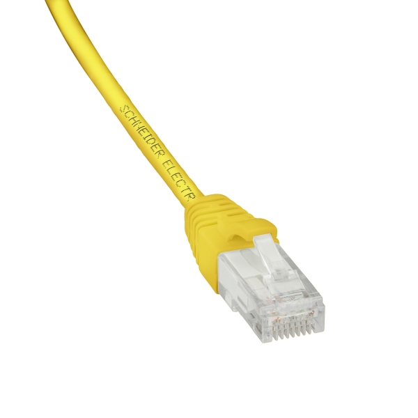 Cordon UUTP CAT6 5m jaune
