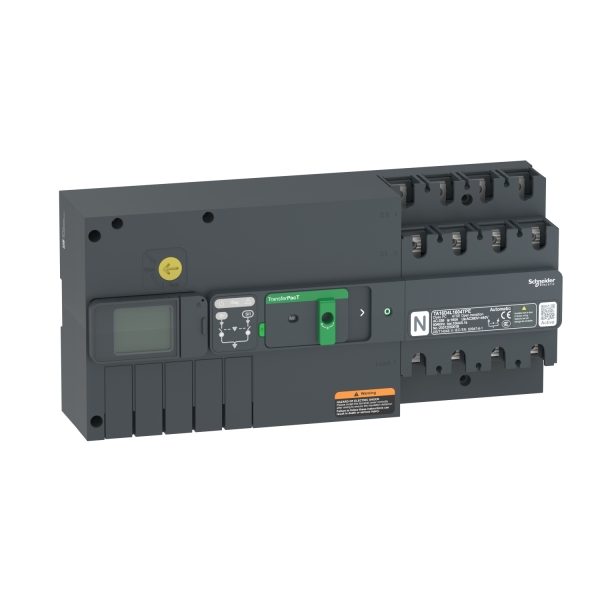 TransferPacT Active TA160 - inverseur de sources - LCD - 160A - 4P - 400Vca
