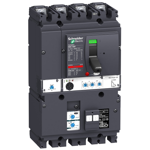 DISJ DIF NSX100F MH MIC. 2.2 100A 4P4D 36KA