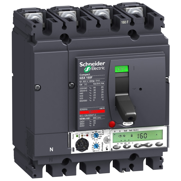 DISJ NSX160F MIC 5.2 A 100A 4P4D 36KA
