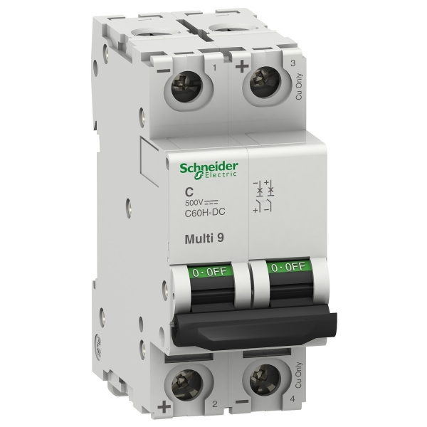 DISJ C60H-DC 500VDC 13A 2P C