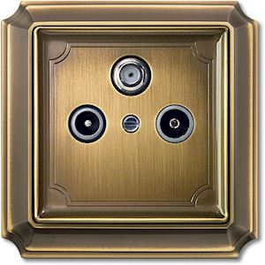 PLAQUE SPLE ANTIQ LAITON