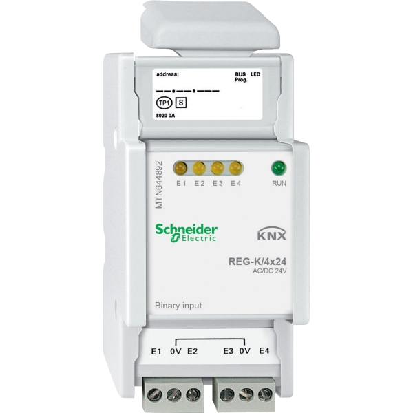 KNX MOD 4E BINAIRES 24V