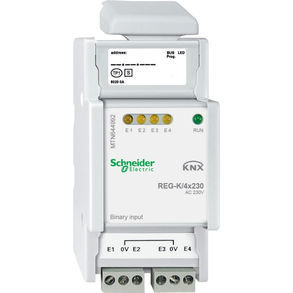 KNX MOD 4E BINAIRES 230V